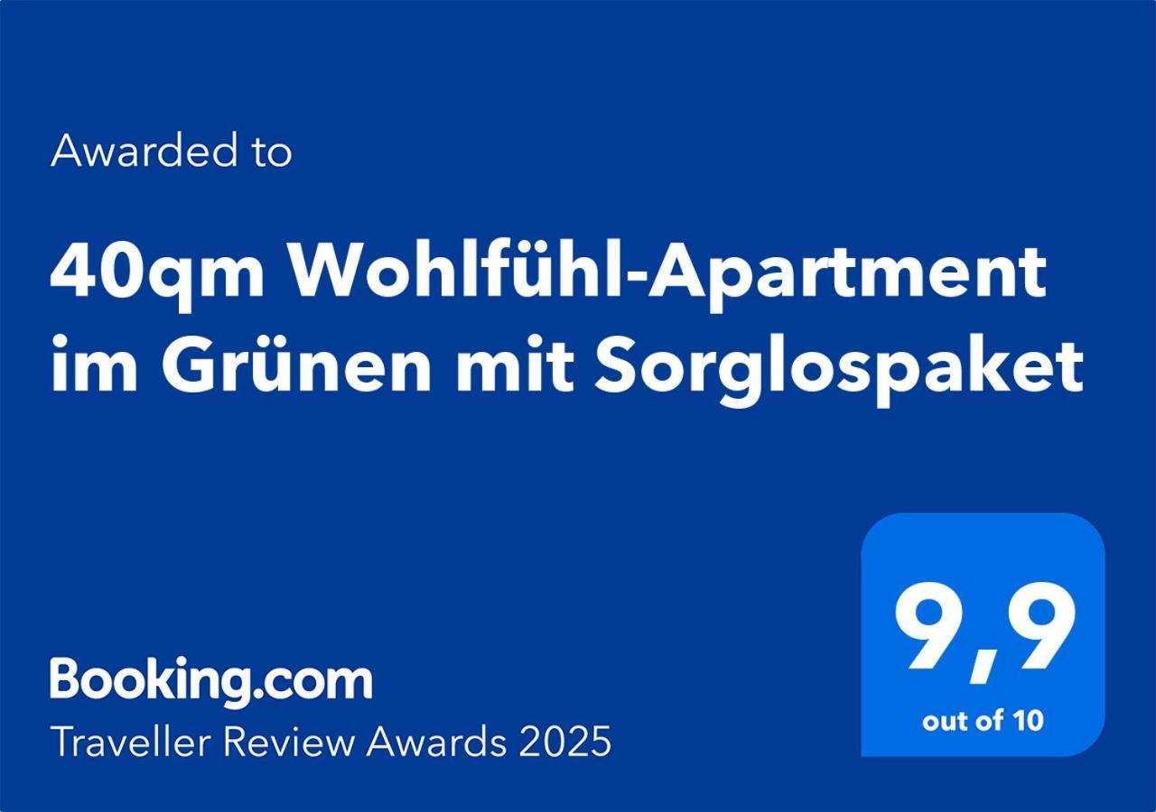 40Qm Wohlfuehl-Apartment Im Gruenen Mit Sorglospaket Wuppertal Kültér fotó